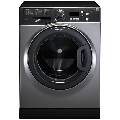 Hotpoint Aquarius WMAQF641G Washing Machine, Graphite
